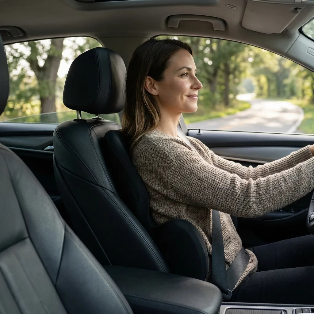 coussin ergonomique dos voiture maintien parfait