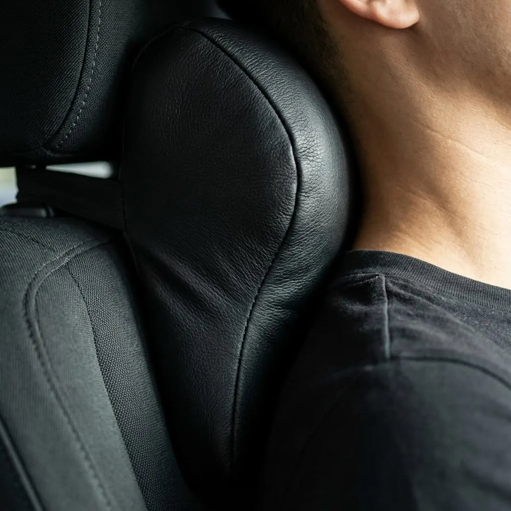 coussin nuque ergonomique et a memoire de forme voiture confort durable