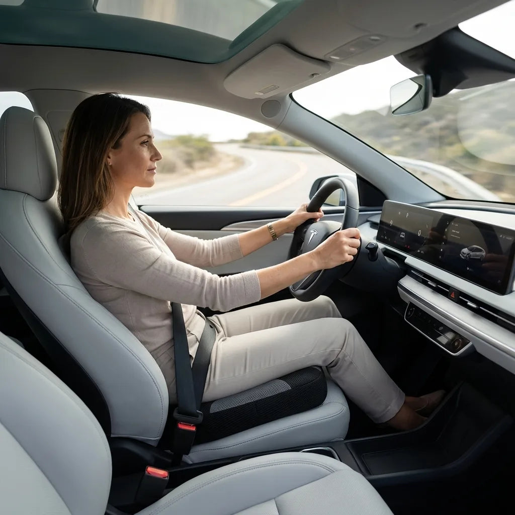 coussin rehausseur voiture adulte confort amélioré