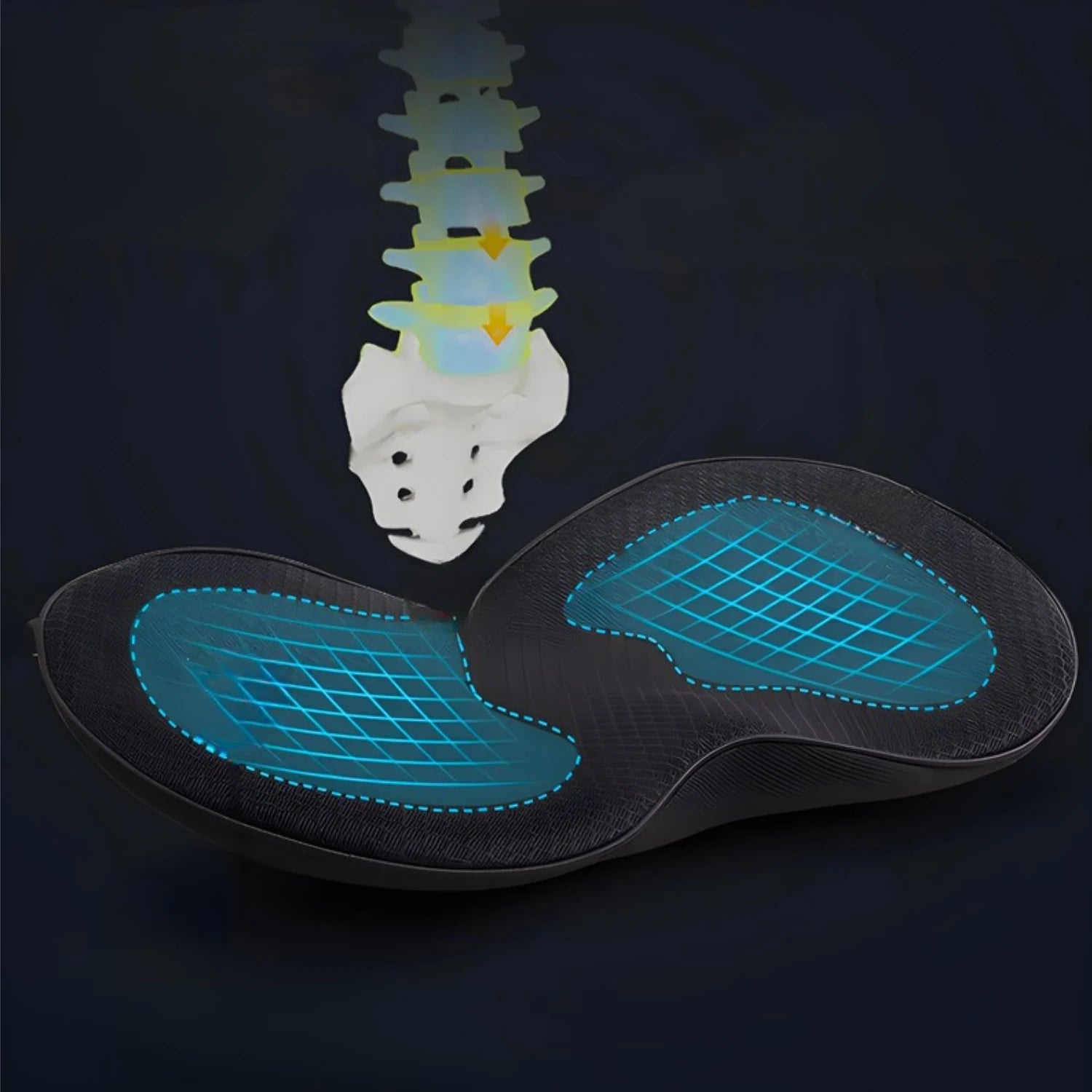 coussin sacrum voiture correcteur de posture ErgoBoost