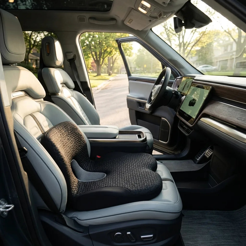 coussin soutien sciatique voiture ergonomique doux