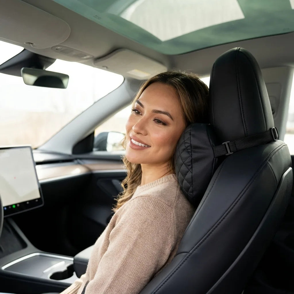 coussinet cervical de siege pour voiture support ajustable