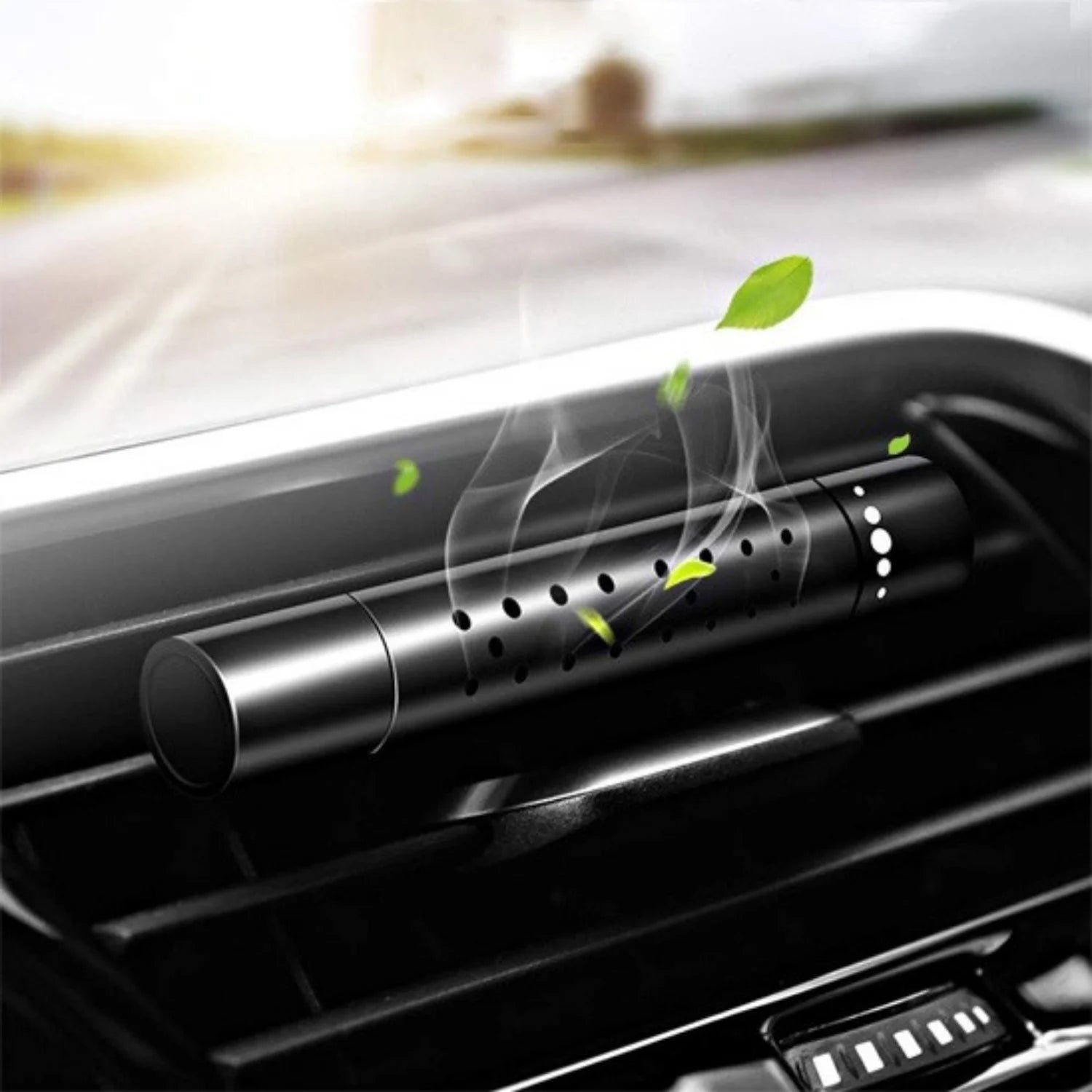 diffuseur parfum voiture gris FreshOne