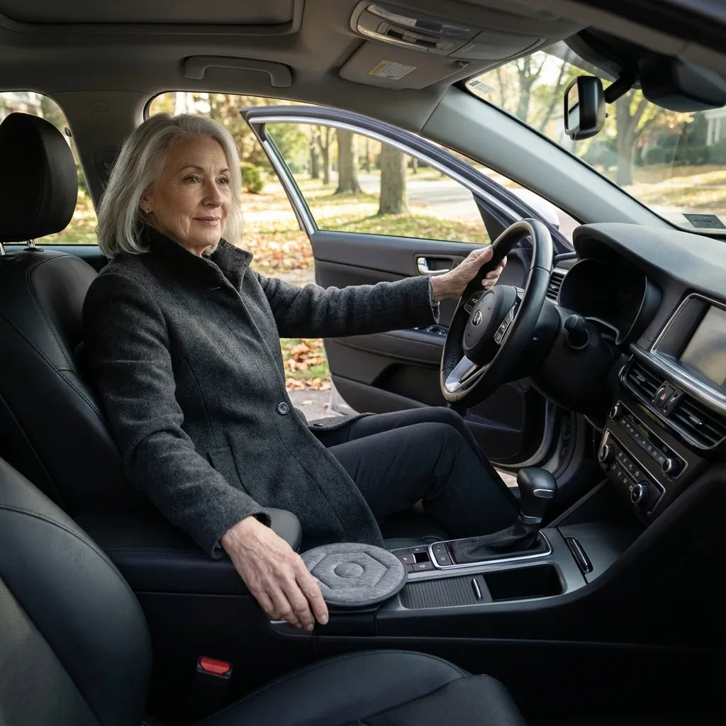 disque de transfert voiture pivotant ergonomique