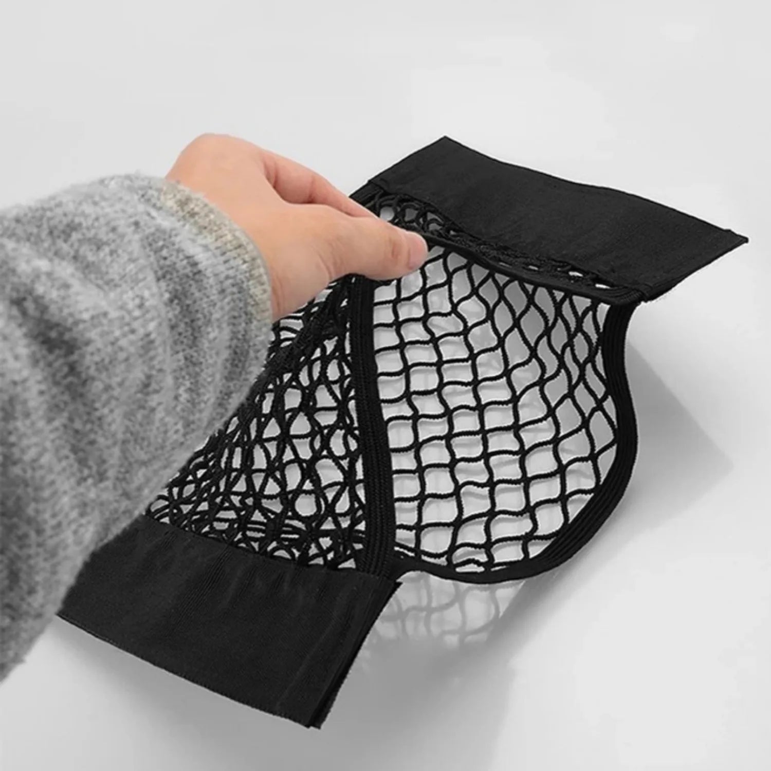 filet rangement coffre voiture élastique TrunkNet