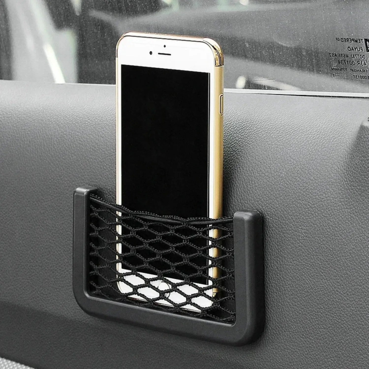 filet rangement telephone voiture gain de place MeshPocket