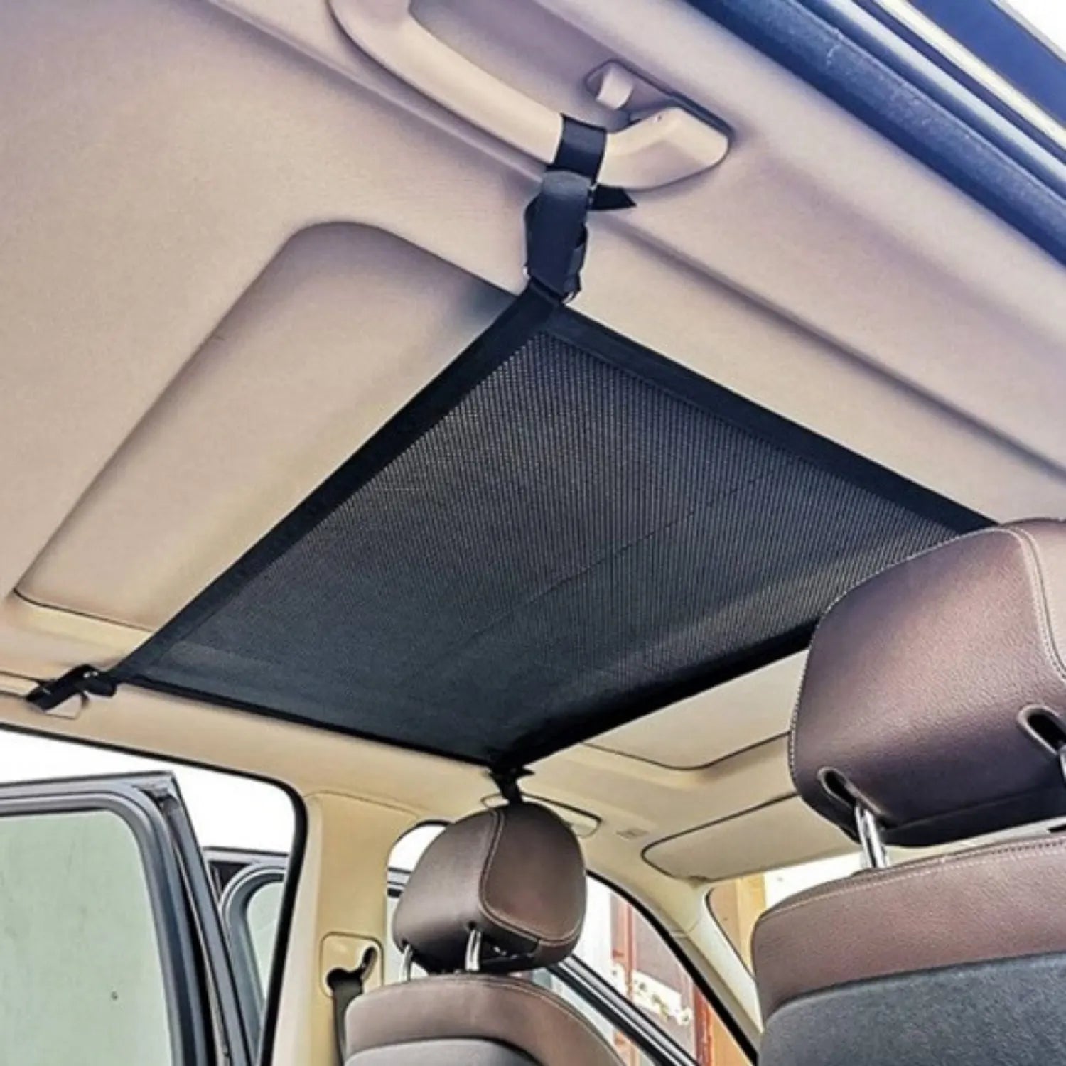 filet rangement toit voiture facile à installer RoofNet