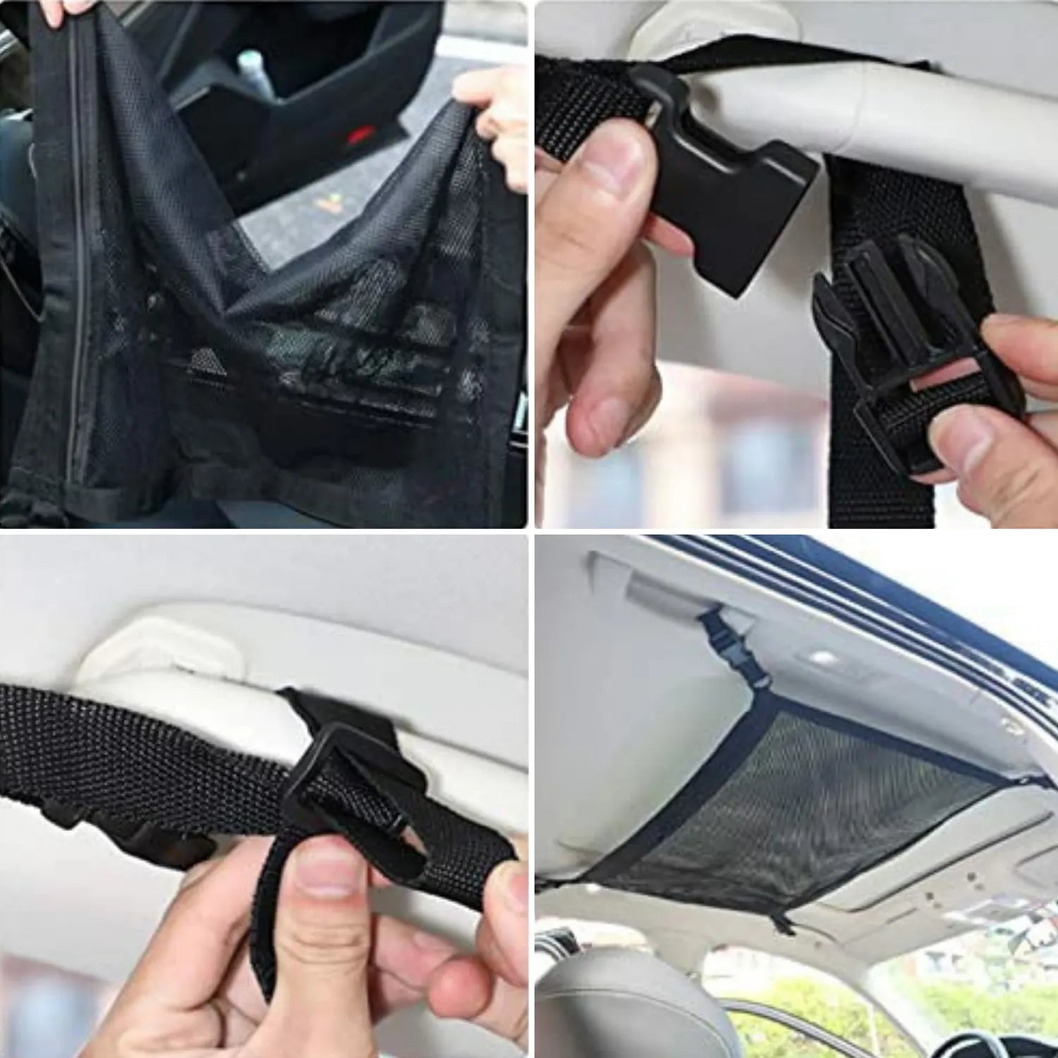 filet rangement toit voiture installation rapide RoofNet