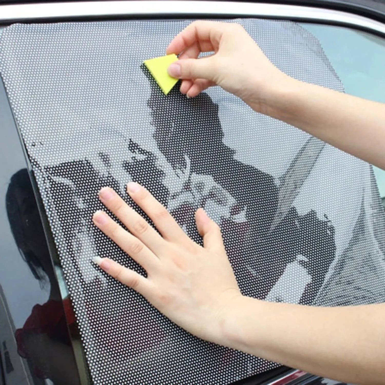 film pare soleil electrostatique voiture confort SunFilm