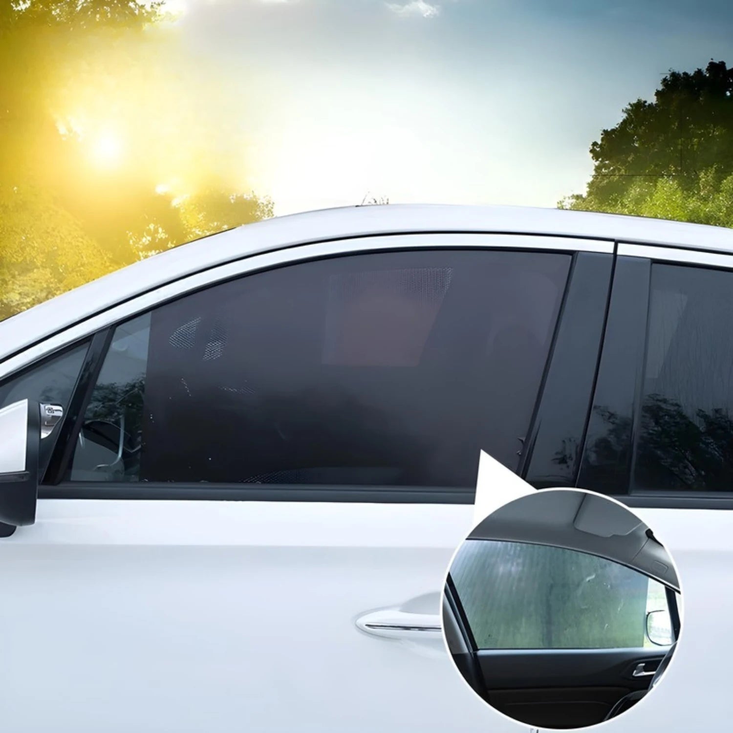 film pare soleil electrostatique voiture protection uv SunFilm