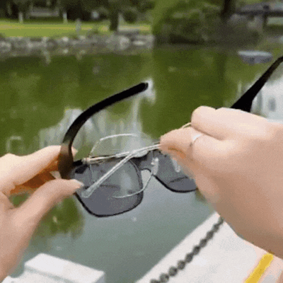 lunettes de soleil polarisees PolarView gif