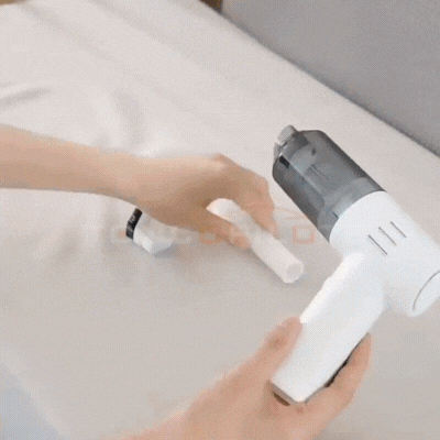 mini aspirateur de voiture Zaply gif