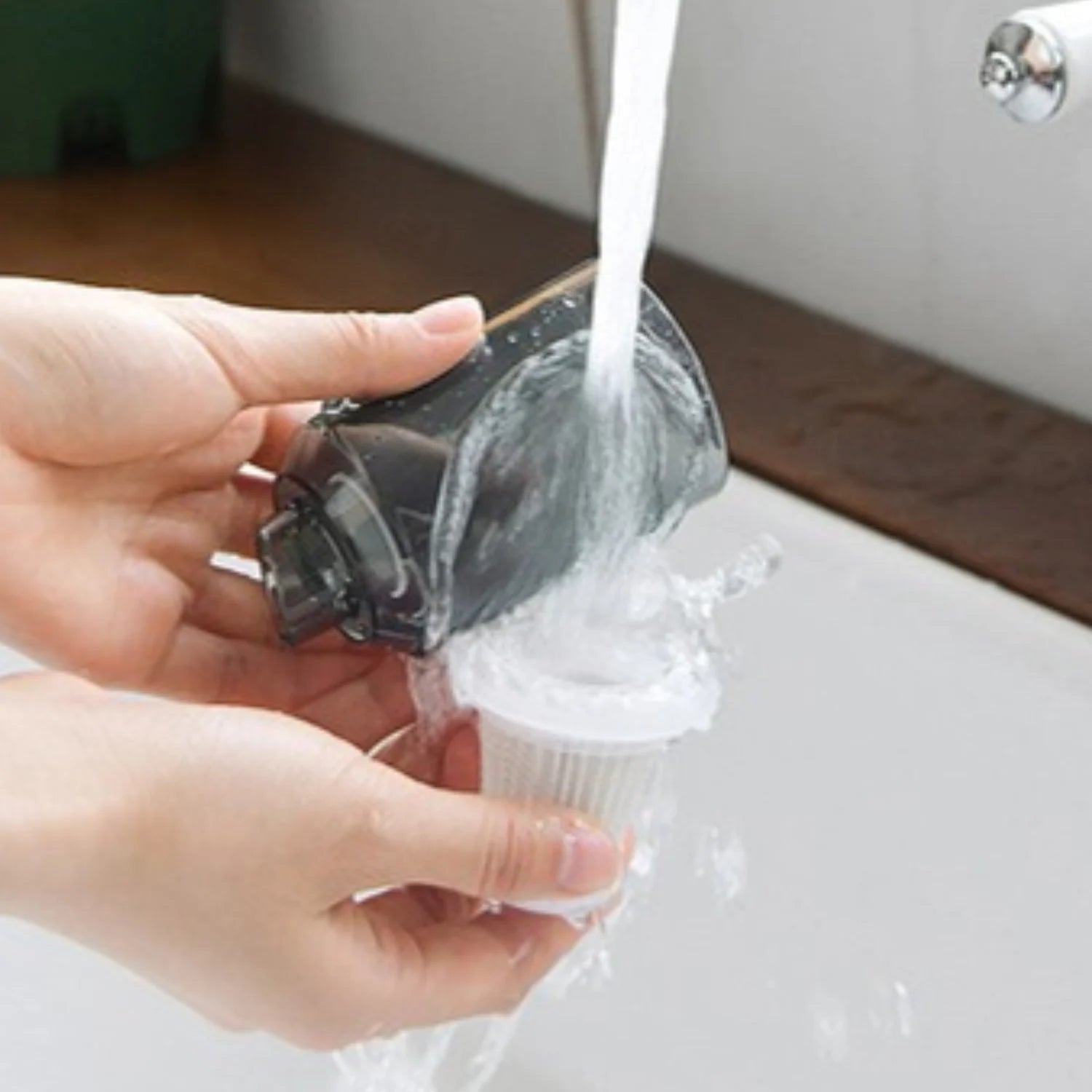 mini aspirateur de voiture filtre lavable réutilisable Zaply