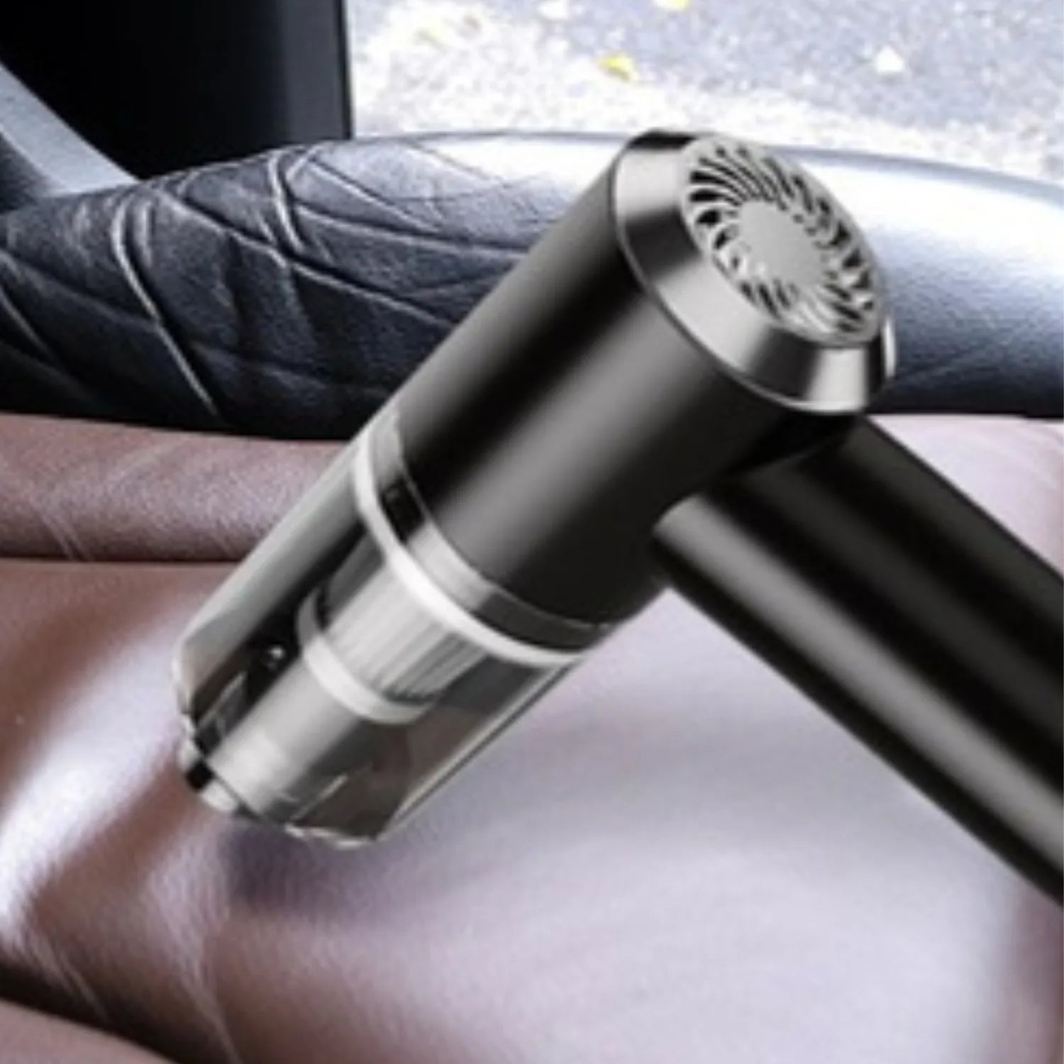 mini aspirateur voiture sans fil noir CleanDrive