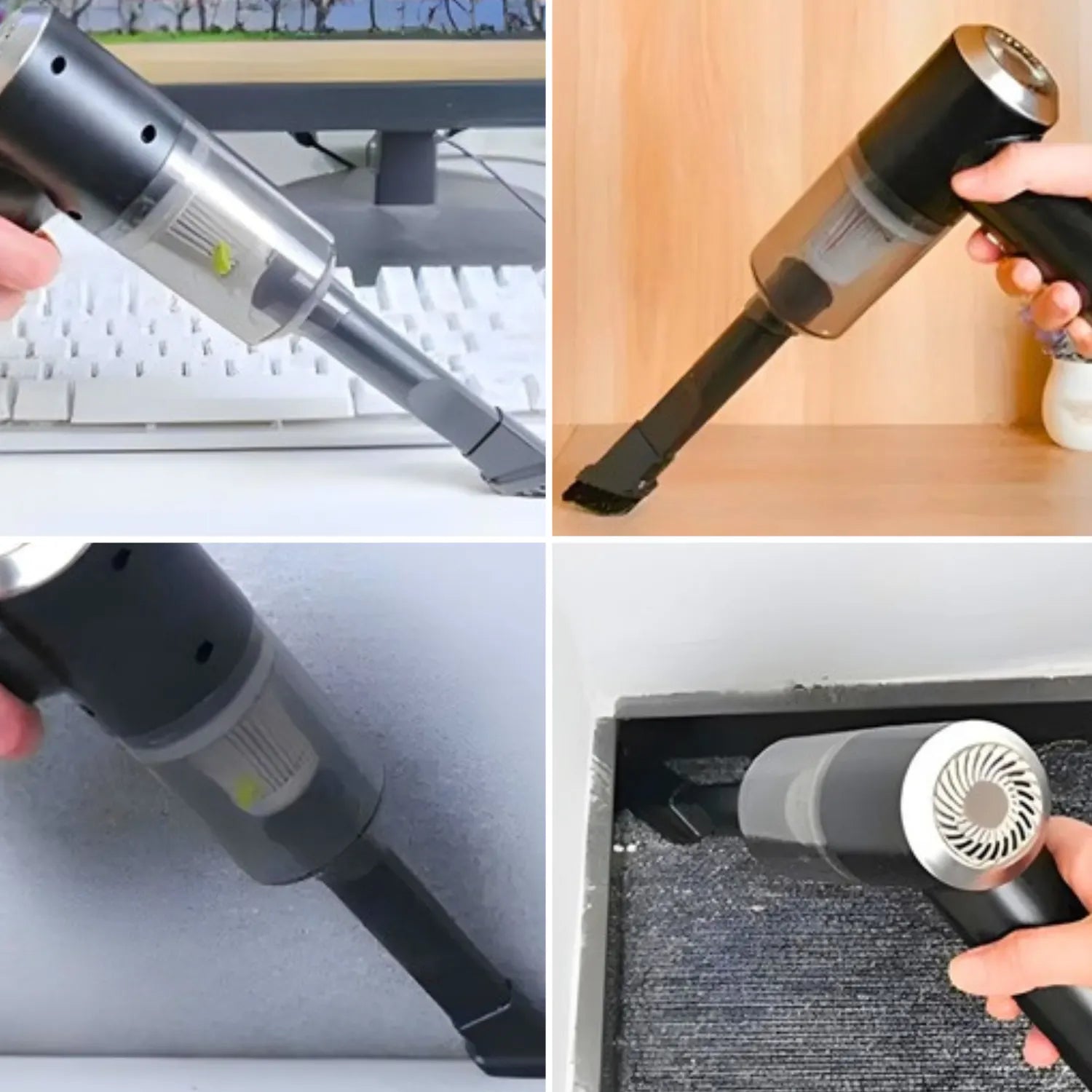 mini aspirateur voiture sans fil polyvalent CleanDrive