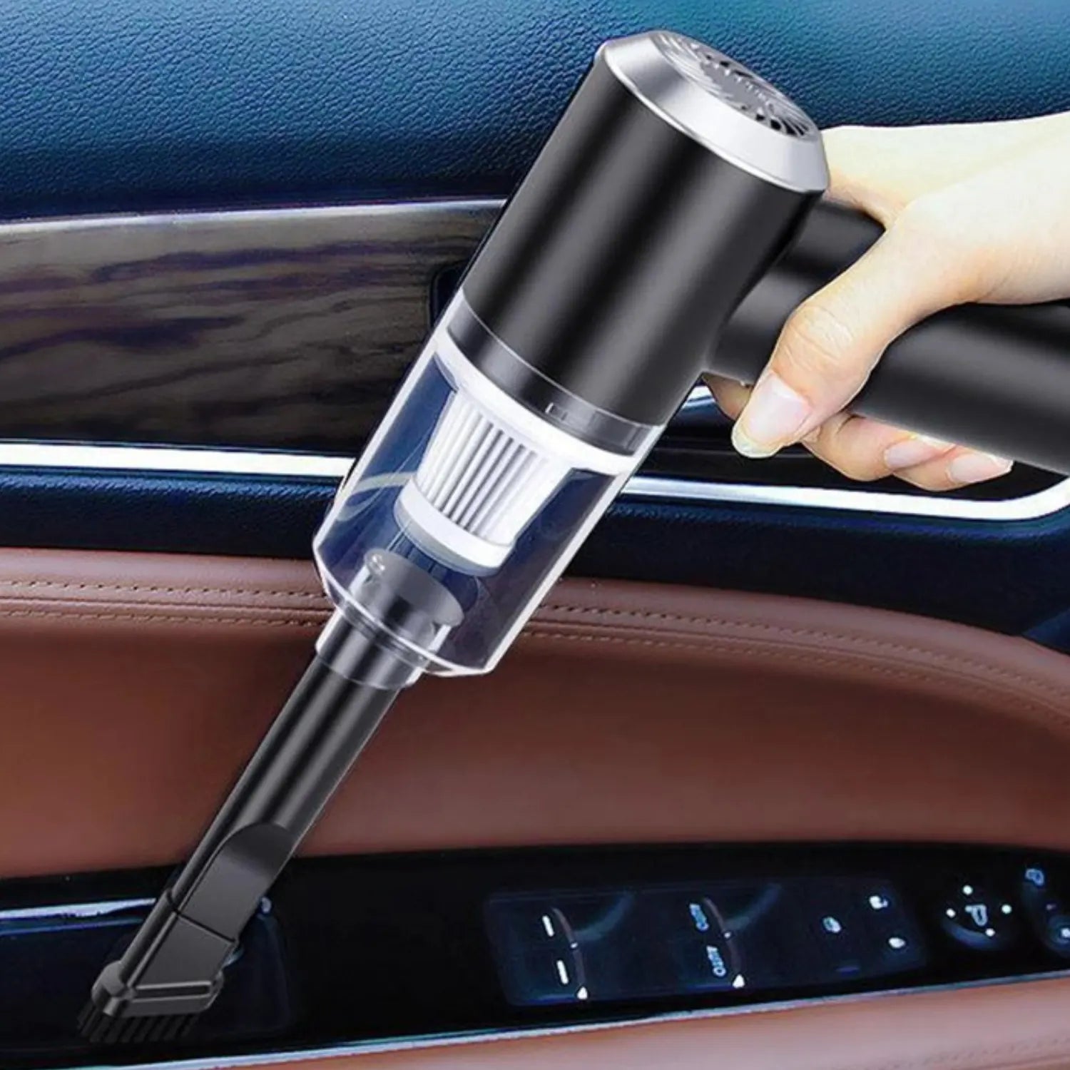 mini aspirateur voiture sans fil sans sac CleanDrive