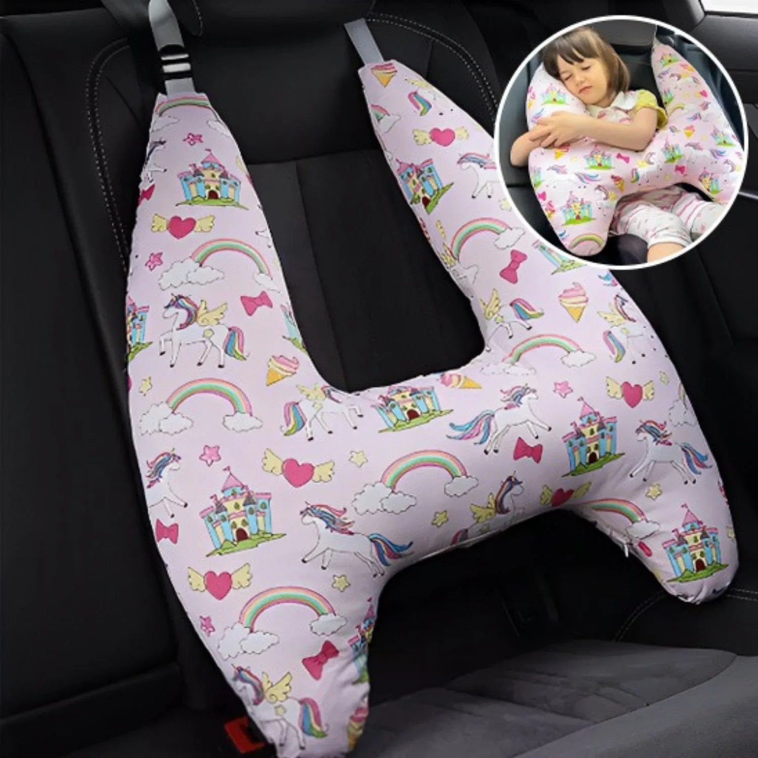 oreiller voiture enfant polyvalent CozyPill