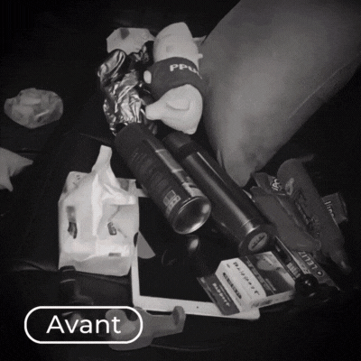 organisateur coffre voiture RoadPack gif