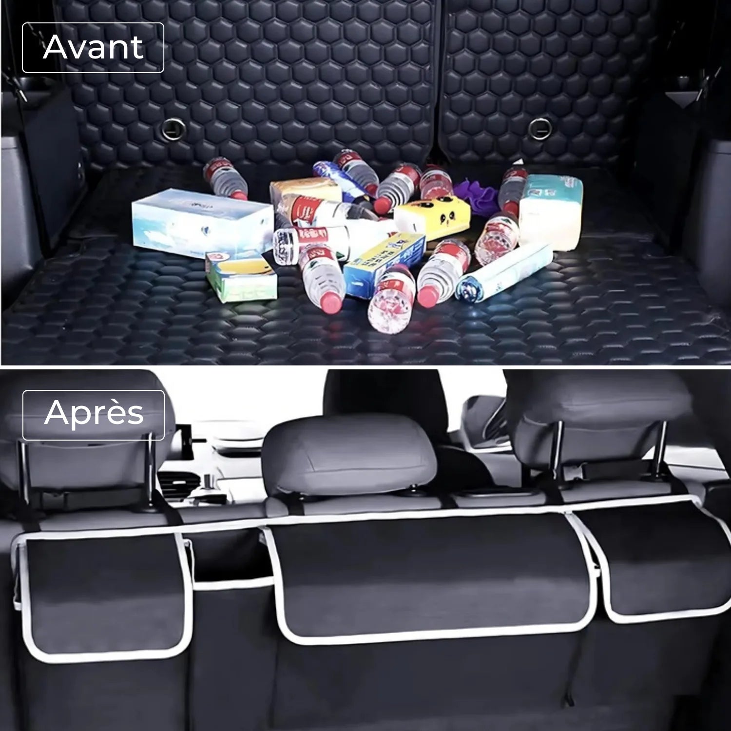 organisateur coffre voiture spacieux RoadPack
