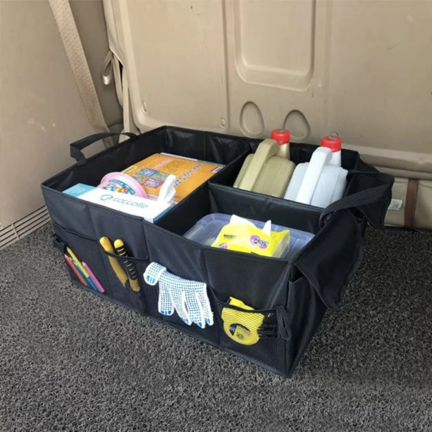 organisateur de coffre noir SmartBag