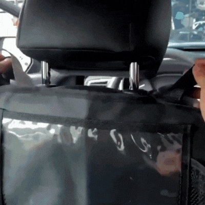 organisateur siege voiture enfant BackPack gif