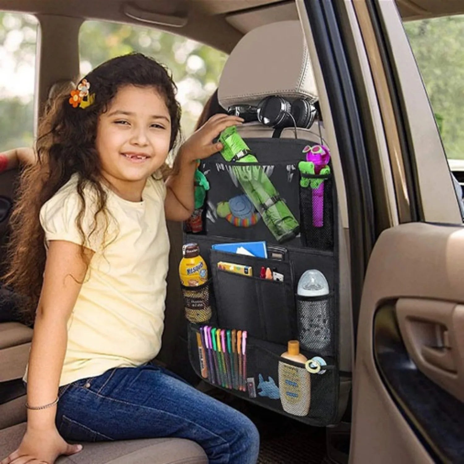 organisateur siege voiture enfant siège arrière BackPack