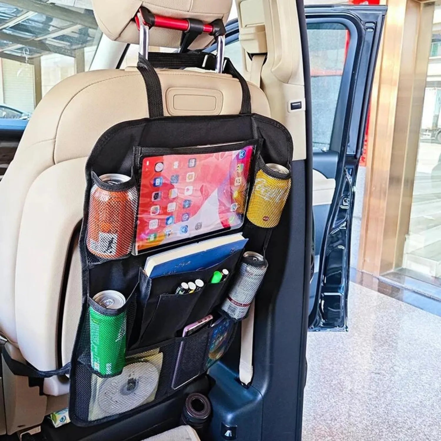 organisateur siege voiture enfant tablette BackPack