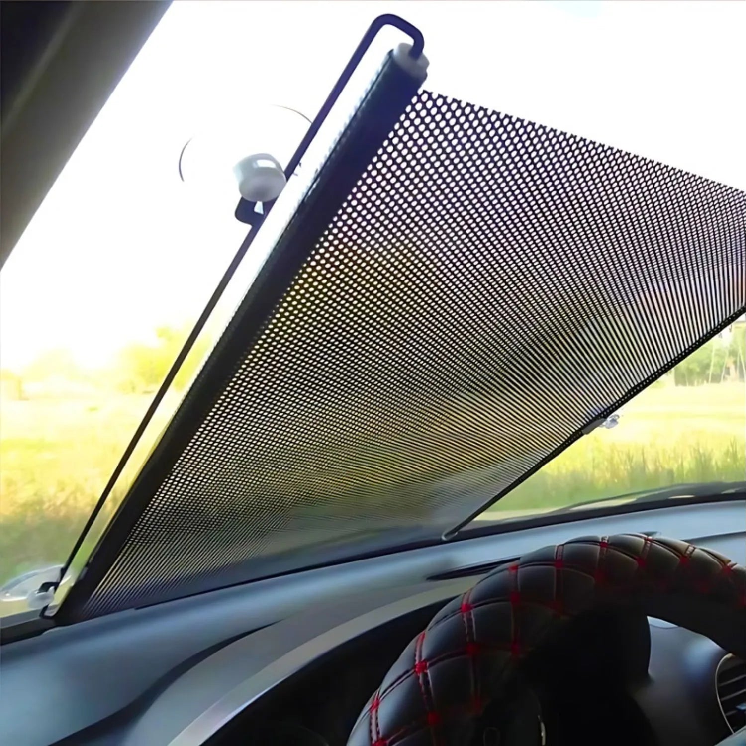 pare soleil enrouleur voiture protection intérieur SunSlide