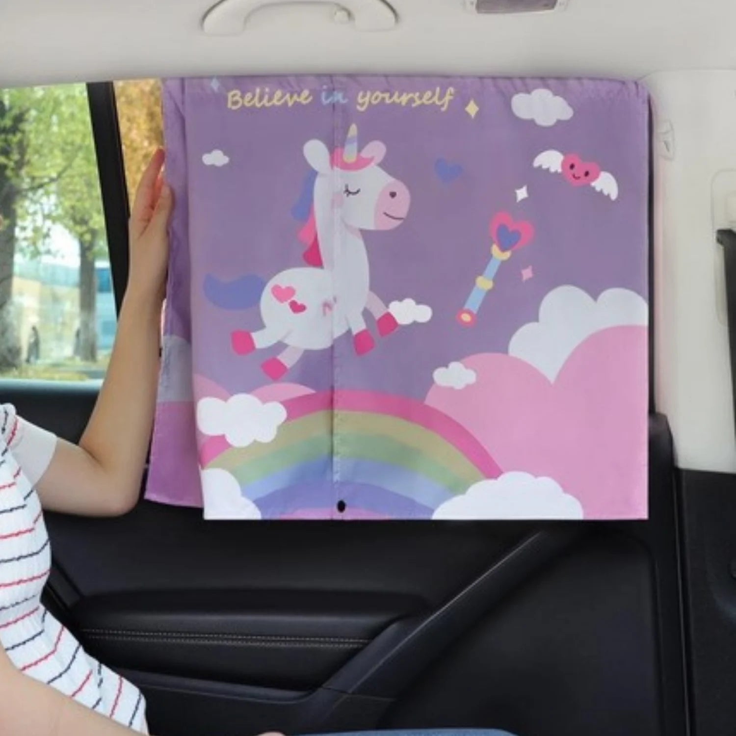 pare soleil moustiquaire bebe magnetique installation rapide