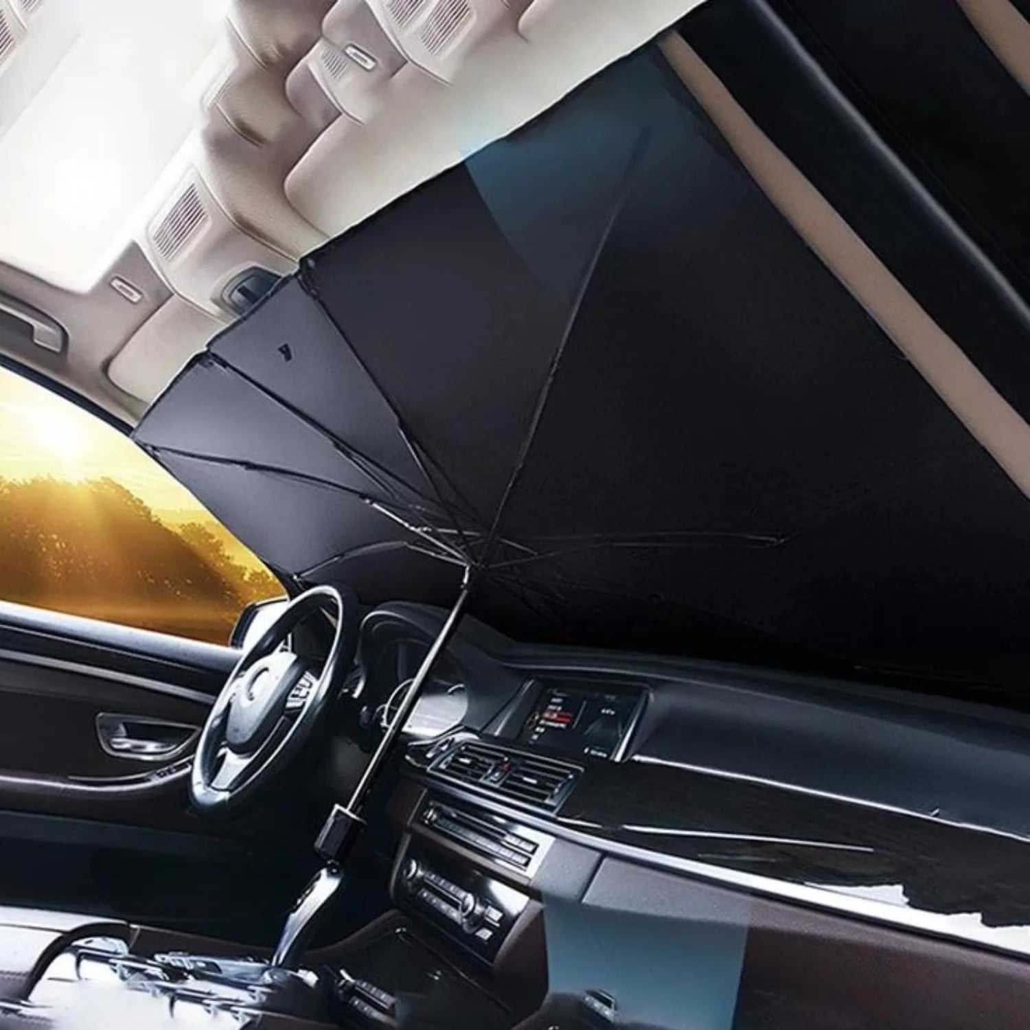 pare soleil parapluie voiture rafraîchissement SunGuard