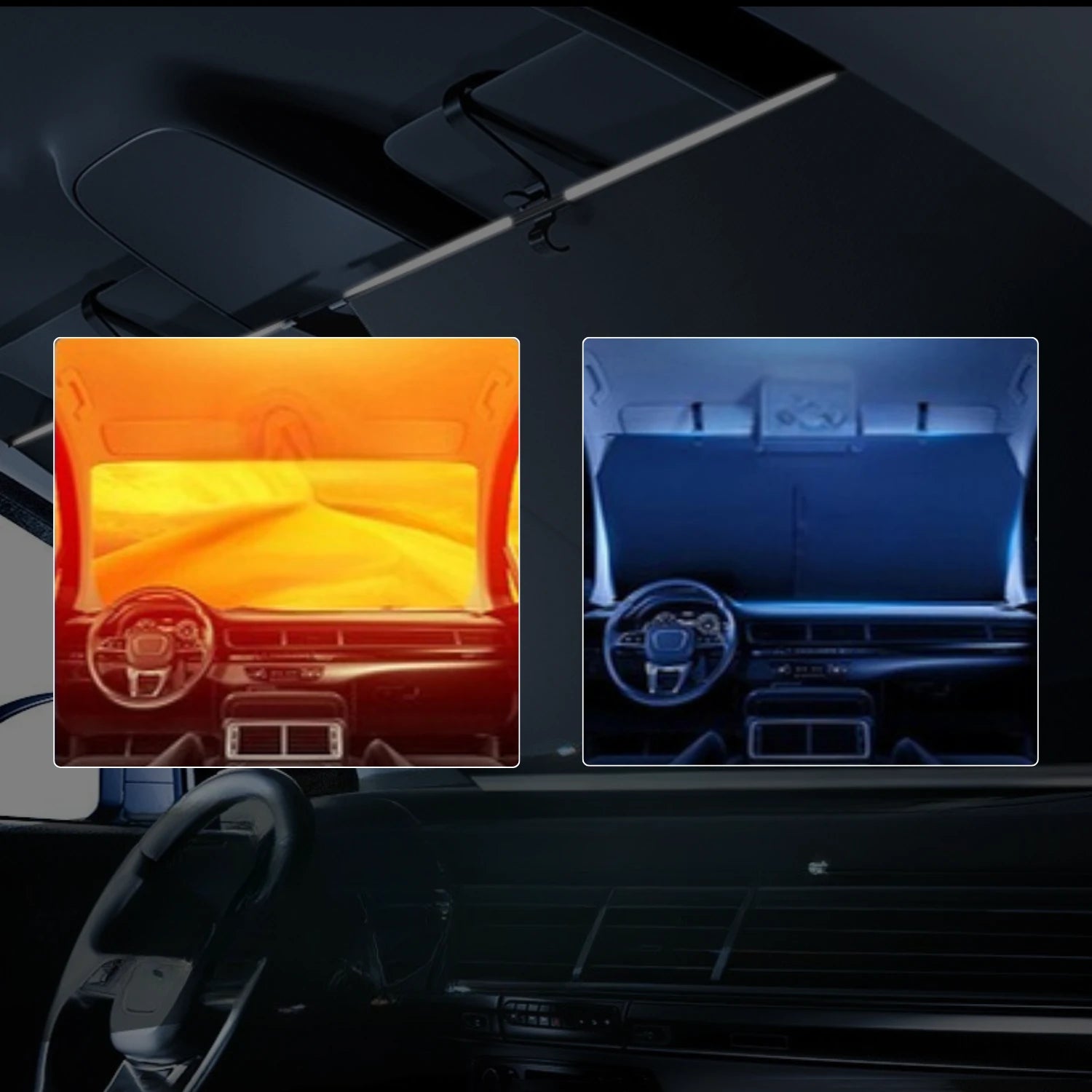 pare soleil retractable voiture confort CoolGuard