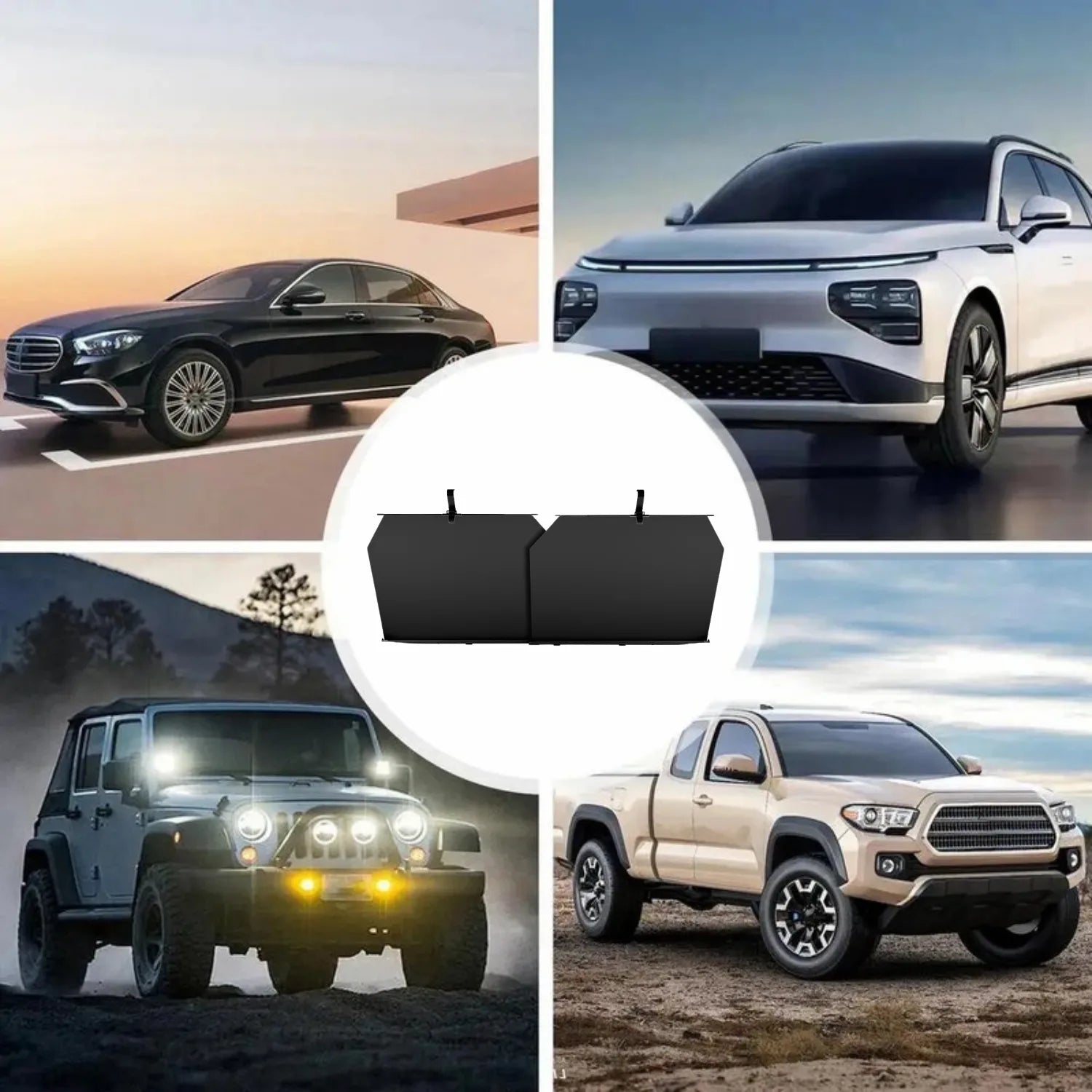 pare soleil retractable voiture fraicheur intérieure CoolGuard