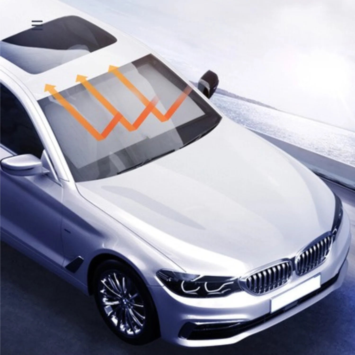 pare soleil retractable voiture opaque CoolGuard