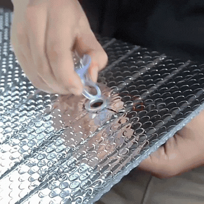 pare soleil toit ouvrant voiture SunSky gif