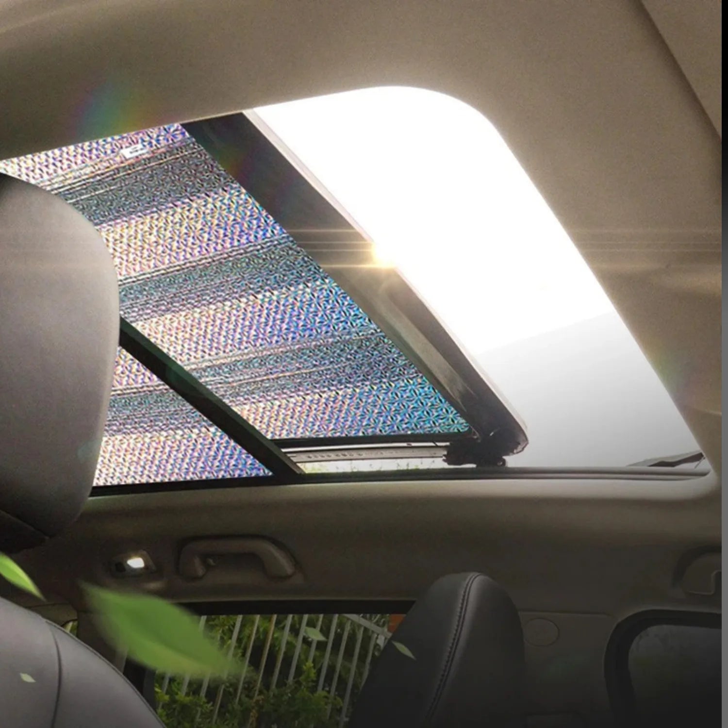 pare soleil toit ouvrant voiture résistant SunSky