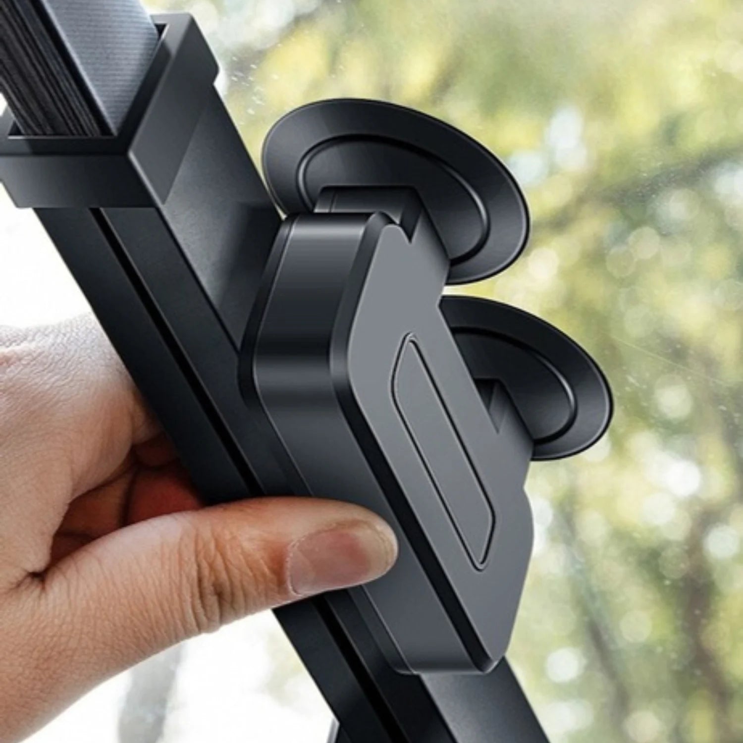 pare soleil voiture accordeon installation rapide SunSnap