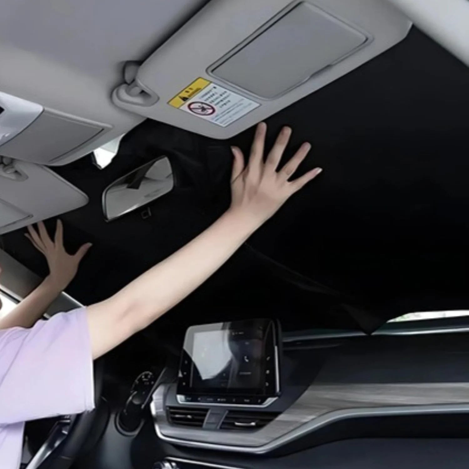 pare soleil voiture installation rapide BlockSun