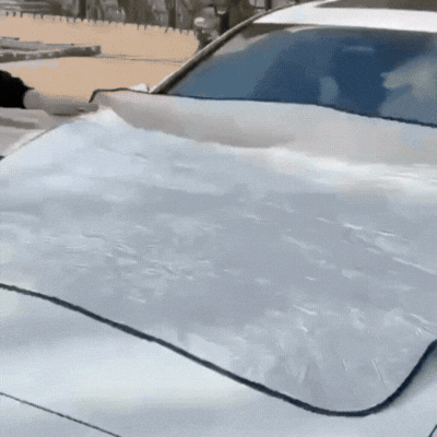 pare soleil voiture pare brise avant SunStop gif