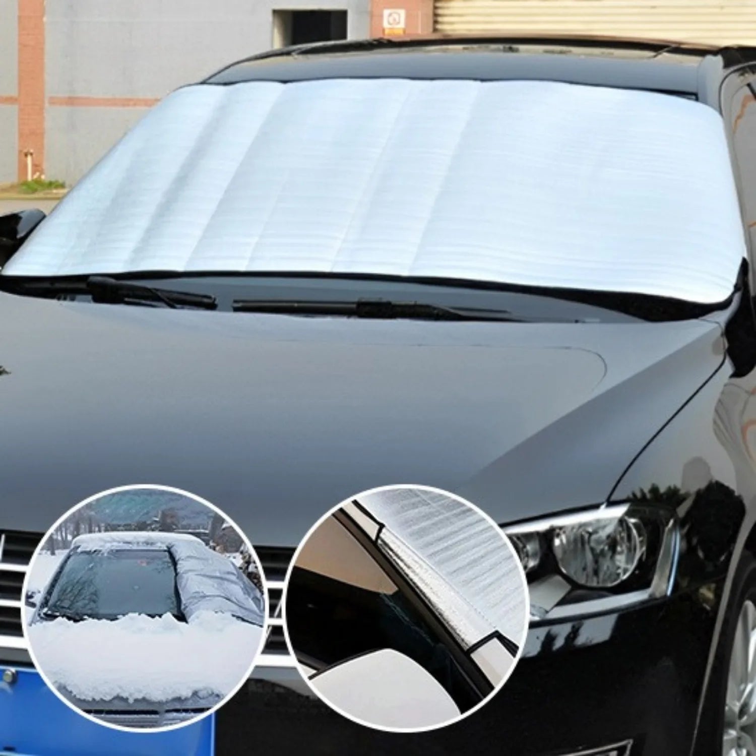 pare soleil voiture pare brise avant économie temps SunStop