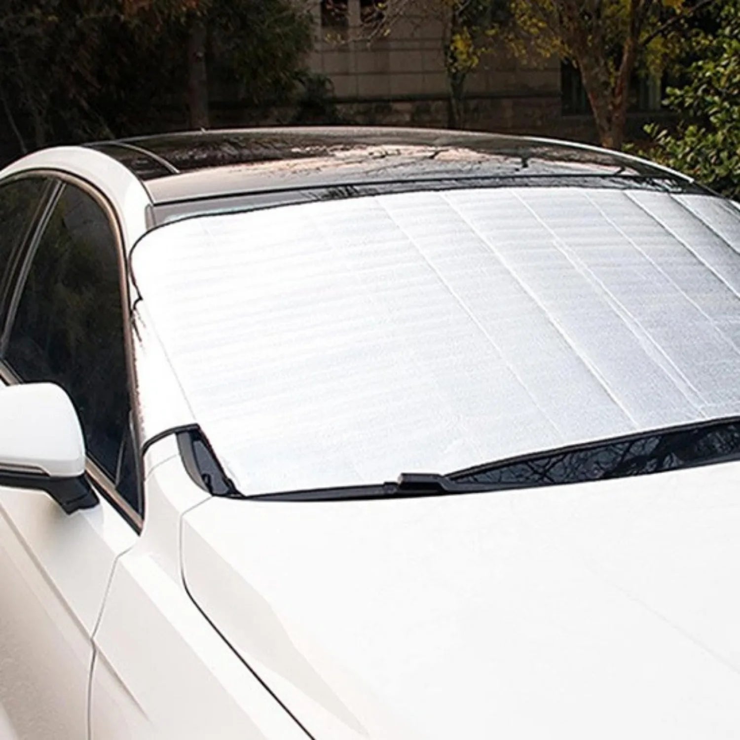 pare soleil voiture pare brise avant hiver SunStop