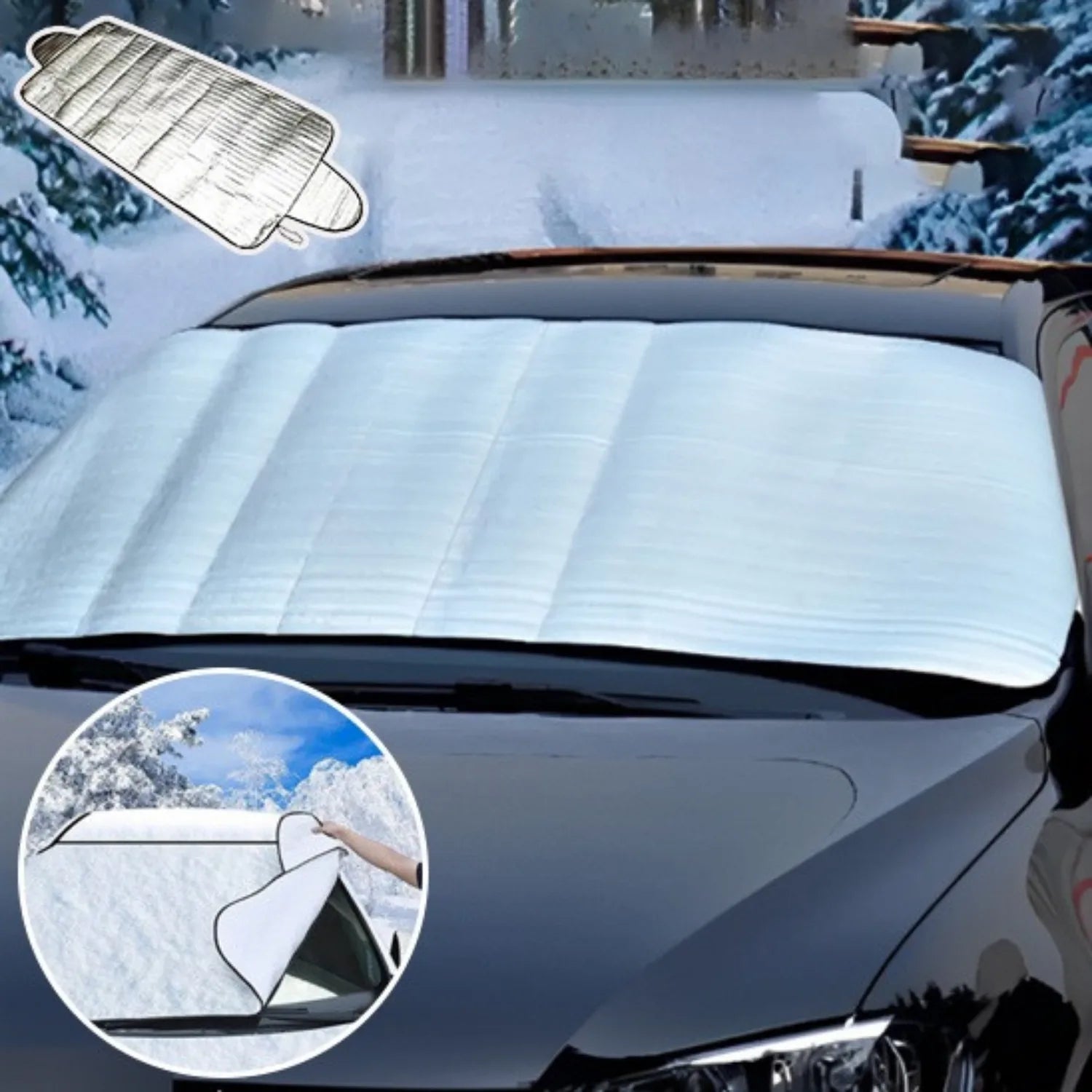 pare soleil voiture pare brise avant installation facile SunStop