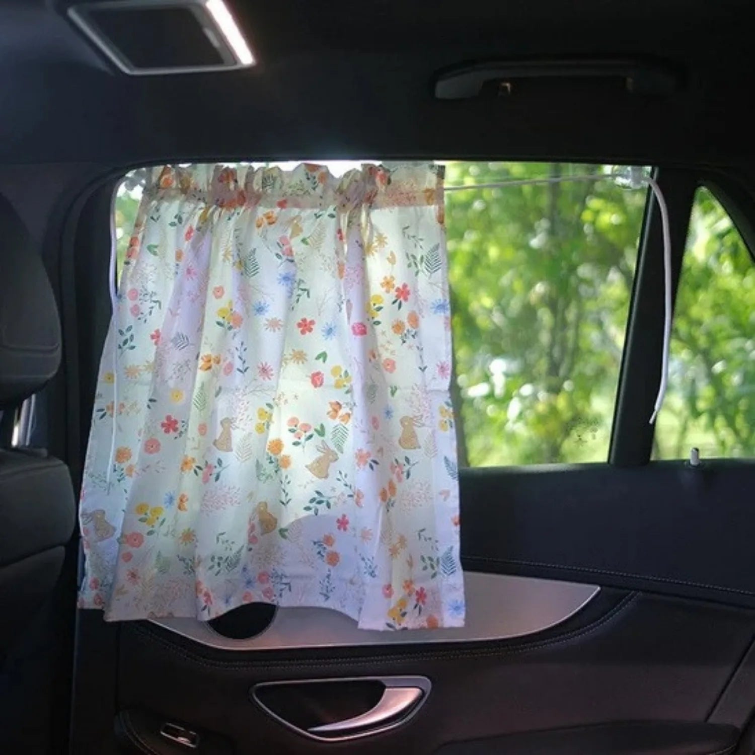 pare soleil voiture rideaux bebe lapins KidCover