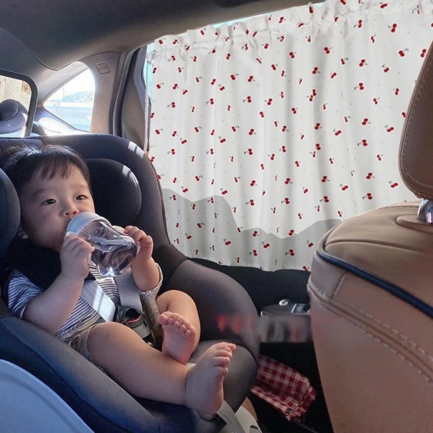 pare soleil voiture rideaux bebe sécurité KidCover