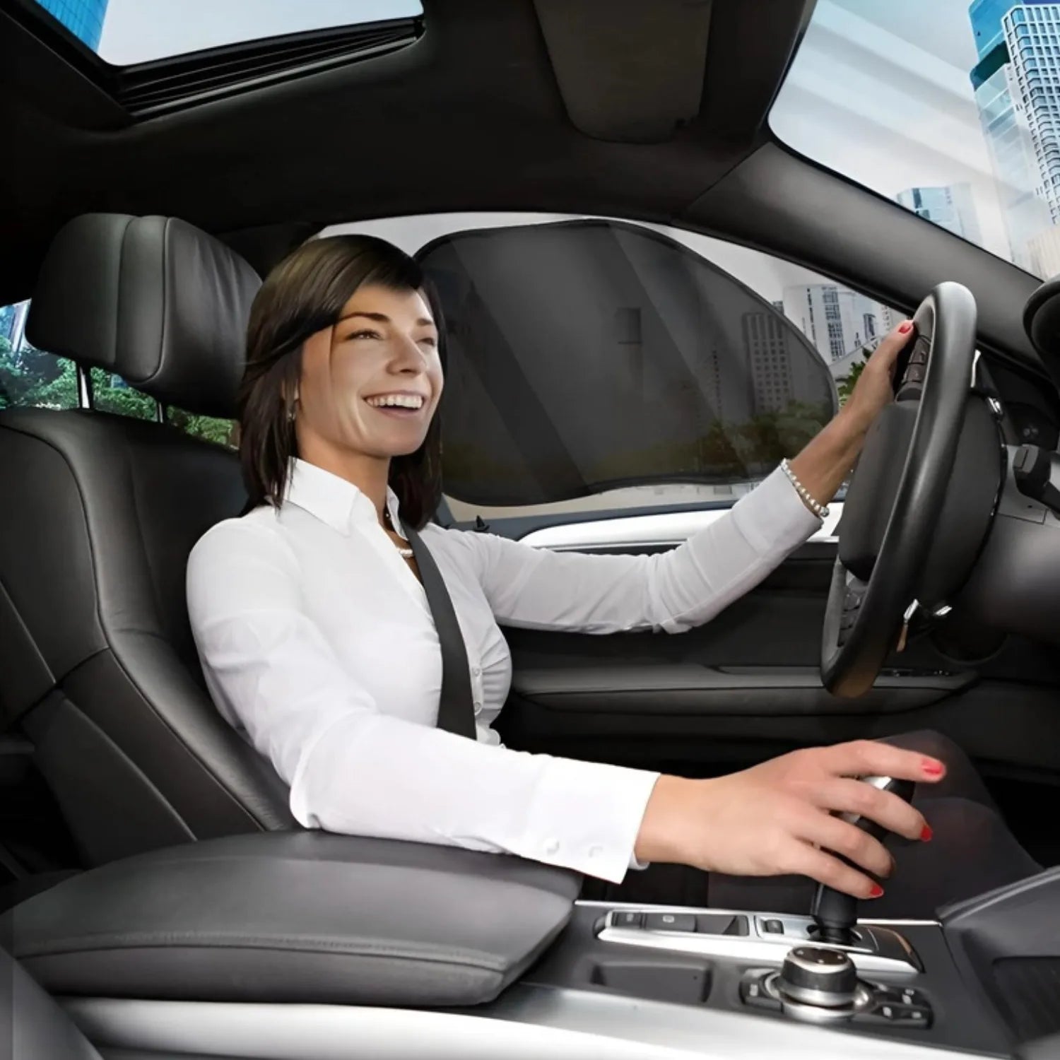 pare soleil voiture ventouse bebe voyages frais SunSafe