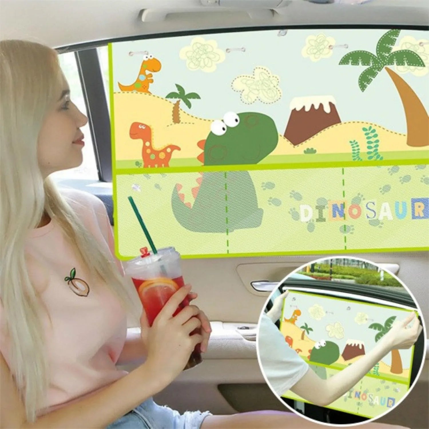 pare soleil voiture ventouses bebe adaptable HappyBlock