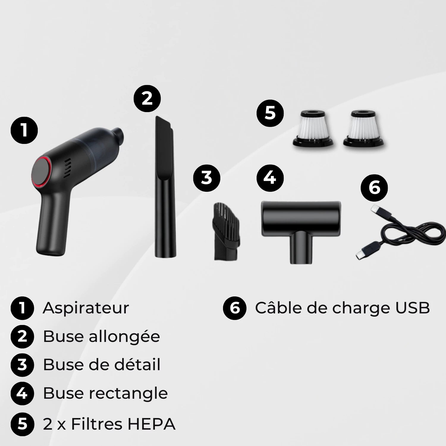 petit aspirateur voiture accessoires Aerix