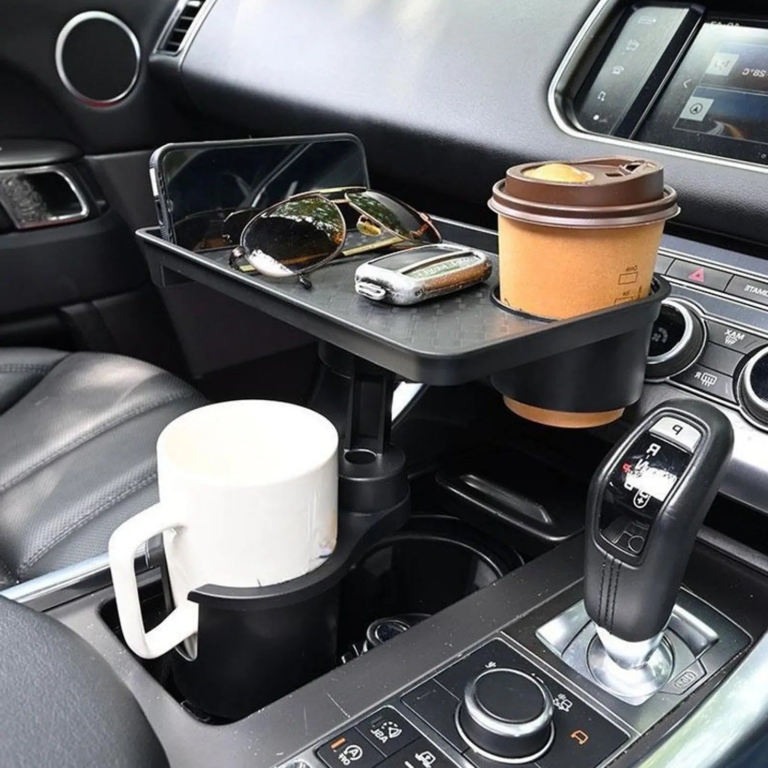 plateau porte gobelet voiture organisation 360Cup
