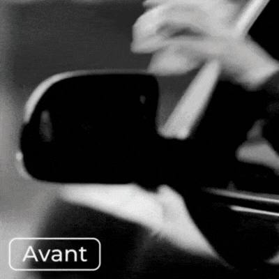 poubelle voiture compacte AutoCan gif