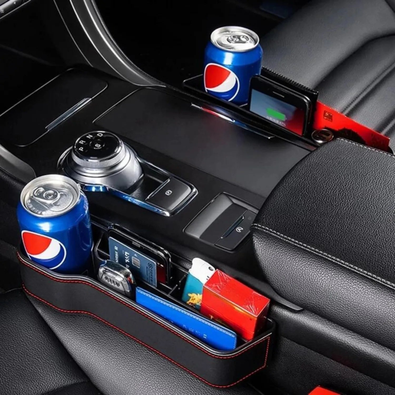 rangement entre siege voiture charge téléphone SidePocket