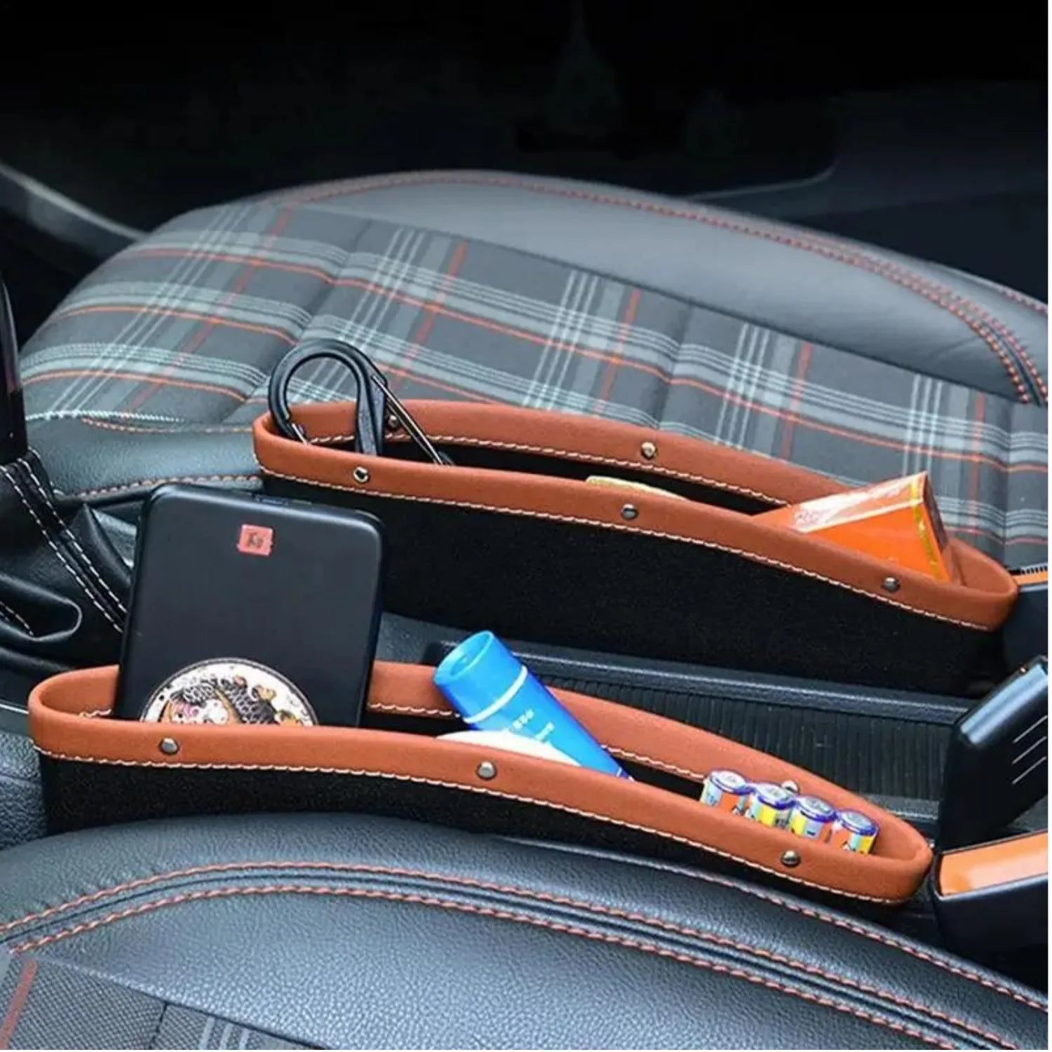 rangement entre siege voiture couleurs SeatPack